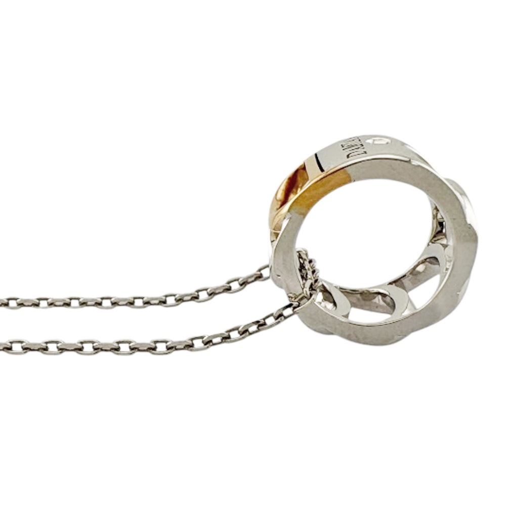 ダミアーニ ダミアニッシマ ネックレス 18金 K18ホワイトゴールド ダイヤモンド Damiani 中古 美品