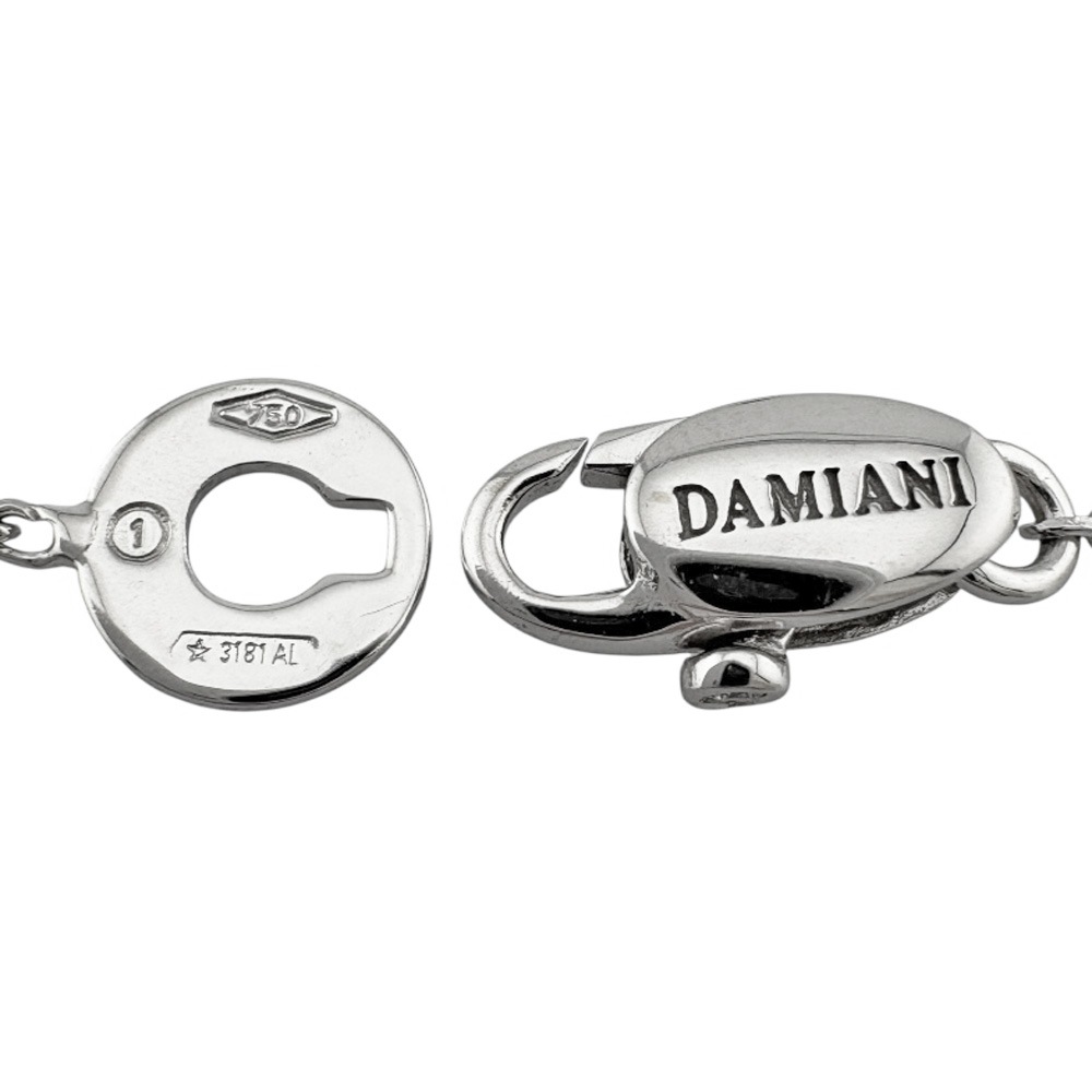 ダミアーニ ダミアニッシマ ネックレス 18金 K18ホワイトゴールド ダイヤモンド Damiani 中古 美品