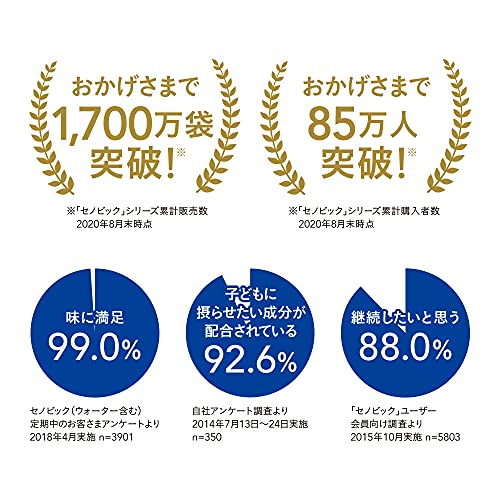 セノビックプラス セノビックPlus ミルクココア味4個パック 子供 カルシウム