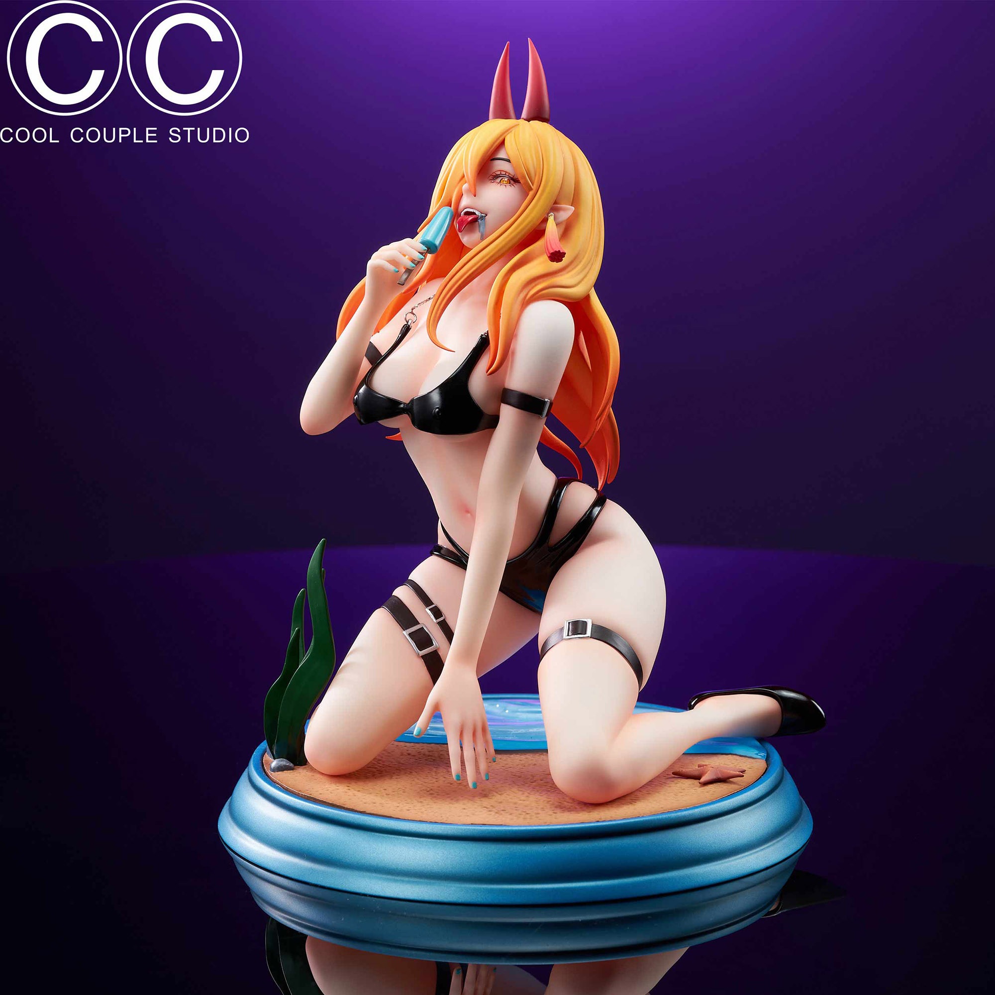 パワー フィギュア 水着Ver. 1/6スケール 塗装済み完成品 ガレージキット C.C.S 限定販売 スタチュー