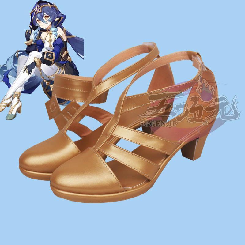 【予約商品】ハロウィン 五次元　原神　コスプレ　レイラ　靴