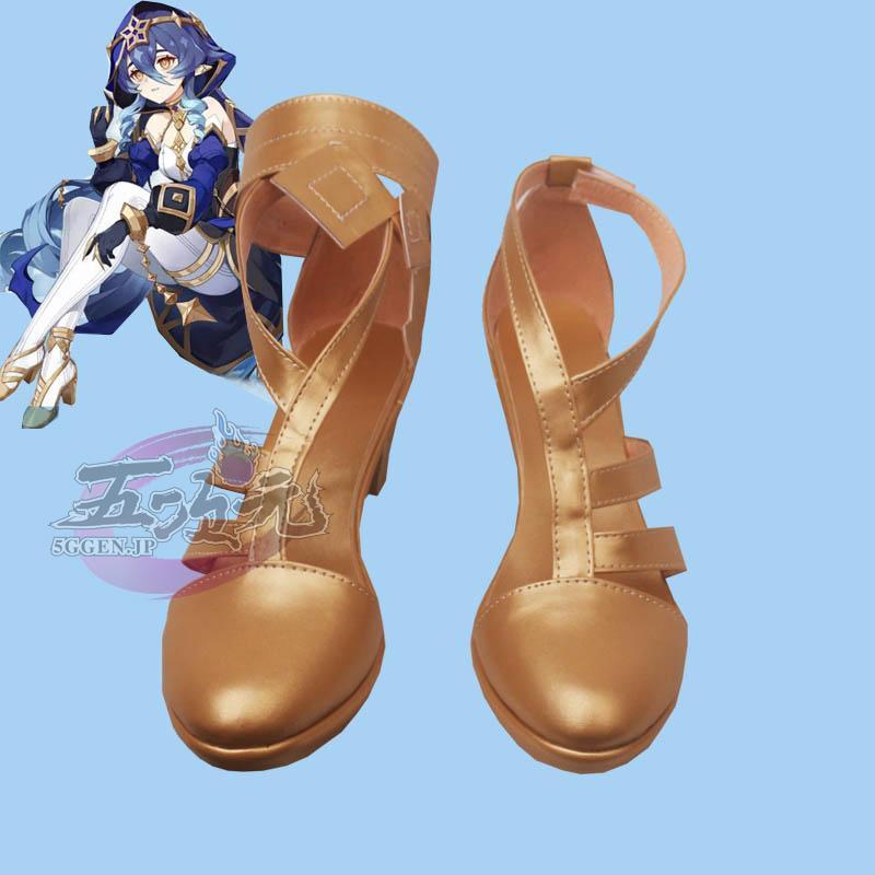【予約商品】ハロウィン 五次元　原神　コスプレ　レイラ　靴