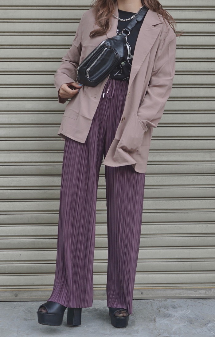 Single Breasted Tailored Jacket (ash beige) A,D,G レディース アウター Single Breasted Tailored Jacket (ash beige) A,D,G レディース アウター