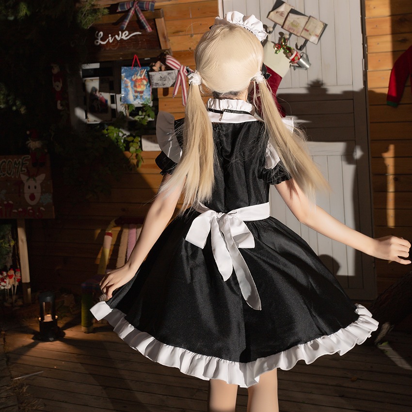 コスプレ日韓ソフト妹メイド服ワンピース清純で可愛いです コスプレ日韓ソフト妹メイド服ワンピース清純で可愛いです