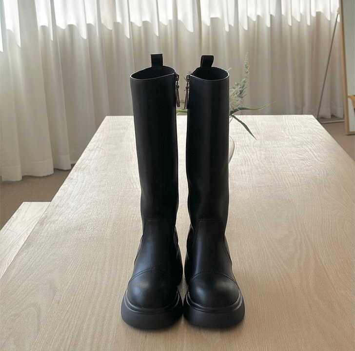 ロングブーツ 天然牛革 サイドジップ ストーム レディース チャンキーヒール 太ヒール 黒 茶 ブラック ブラウン アイボリー 歩きやすい 靴 婦人靴 韓国 ロングブーツ 天然牛革 サイドジップ ストーム レディース チャンキーヒール 太ヒール 黒 茶 ブラック ブラウン アイボリー 歩きやすい 靴 婦人靴 韓国