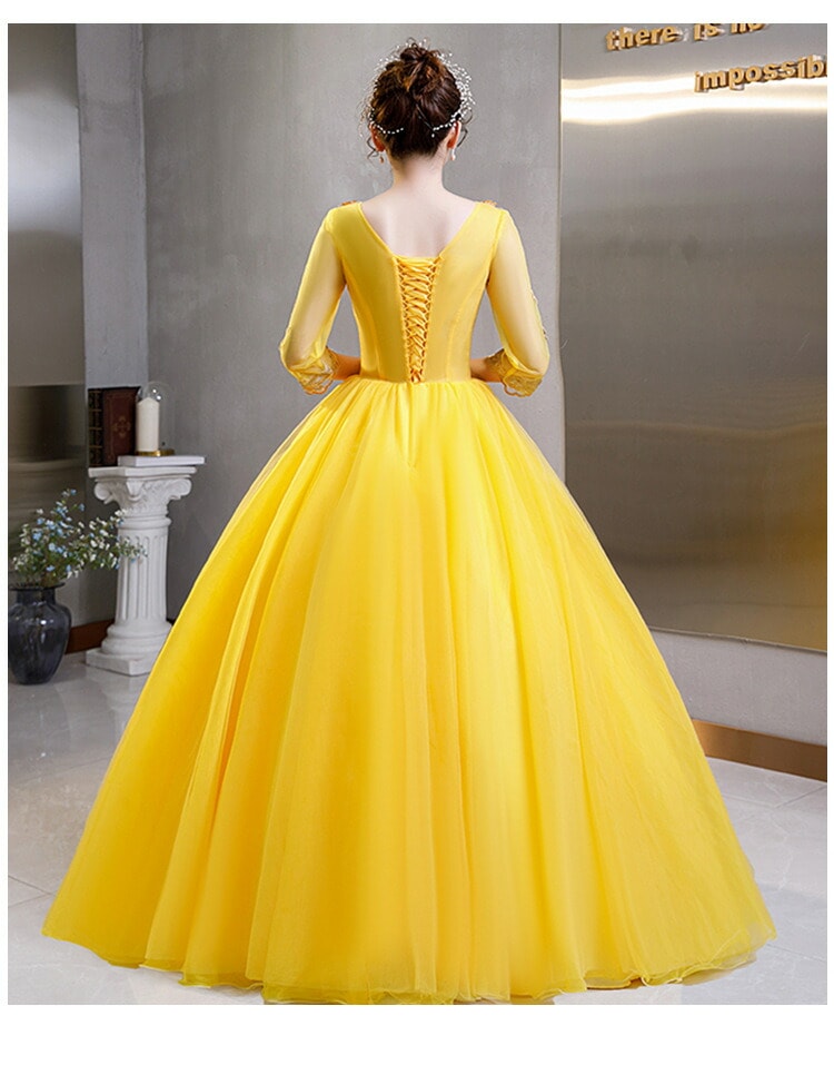 ウエディングドレス パーティードレス Long dress 結婚式ドレス エレガント 前撮り 袖あり 「XS~3XL」演奏会 発表会 ロングドレス 大きいサイズ カラードレス おしゃれ ステージ衣装