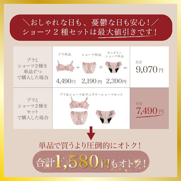 Qoo10] フェリチュール Feliture極ふわ デイ＆ナイトブラ