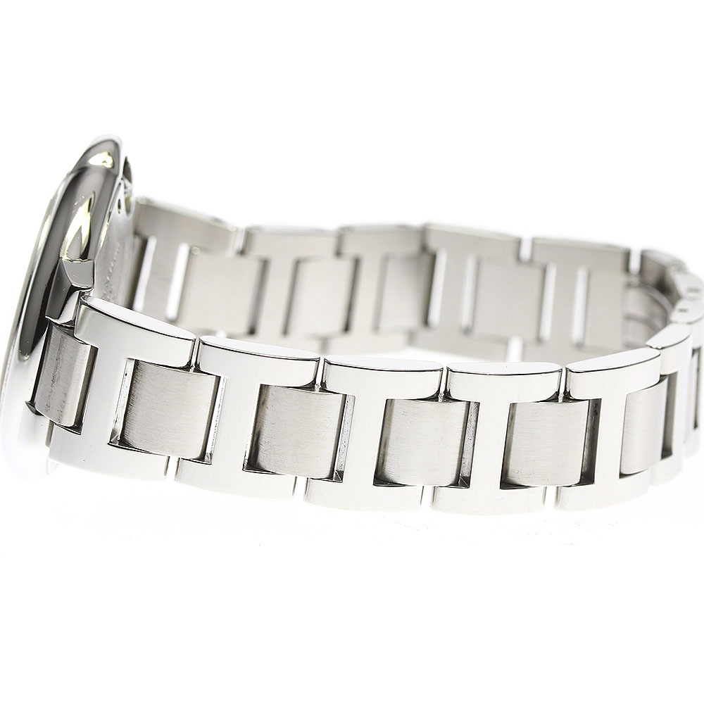 カルティエ CARTIER W6920084 バロンブルーMM クォーツ ボーイズ 良品 _802349【中古】