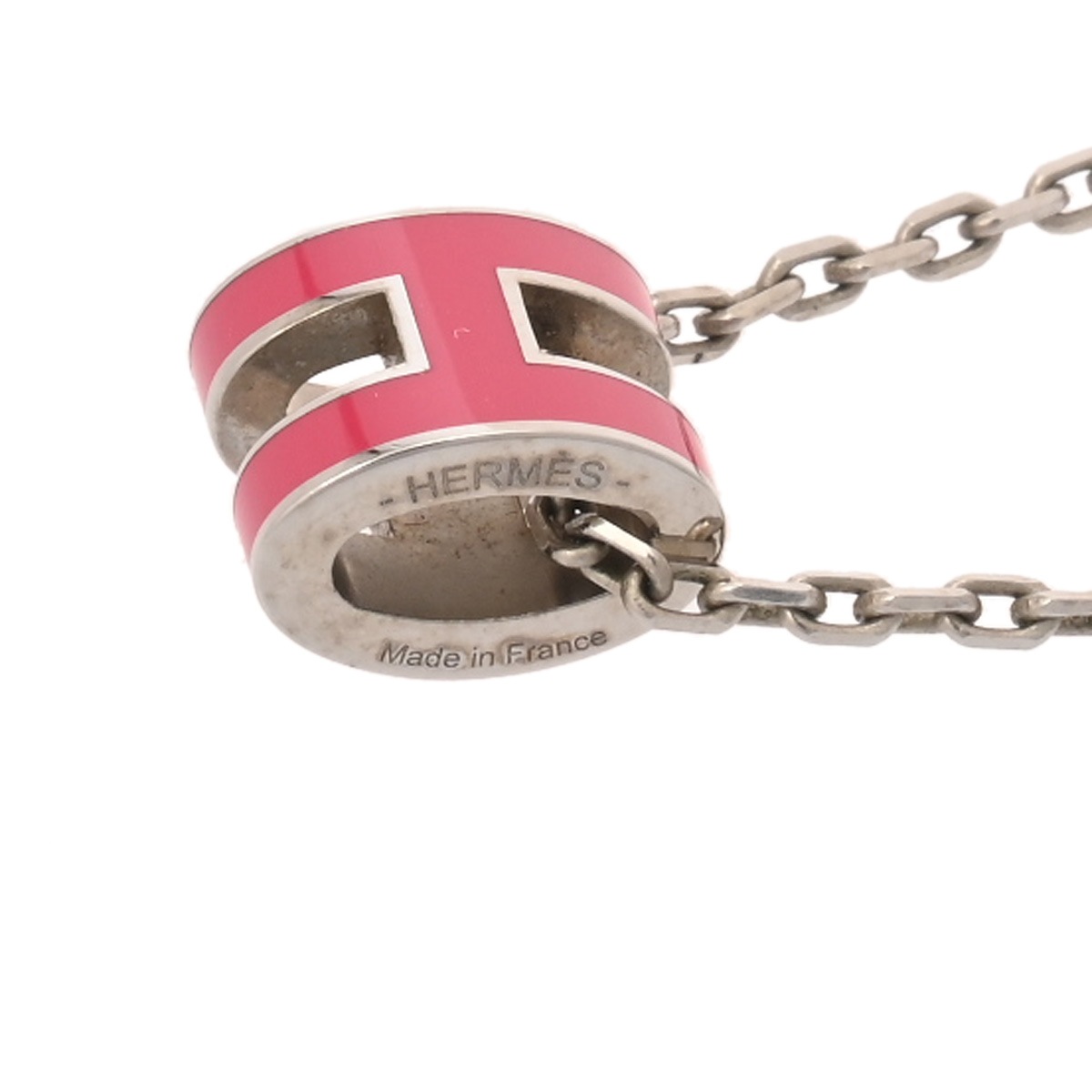 ポップアッシュ ミニ ネックレス シルバー金具 ピンク レディース GP ネックレス Aランク 中古 銀蔵 ポップアッシュ ミニ ネックレス シルバー金具 ピンク レディース GP ネックレス Aランク 中古 銀蔵