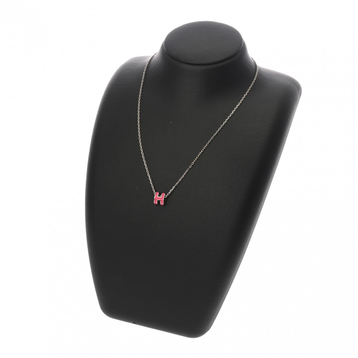 ポップアッシュ ミニ ネックレス シルバー金具 ピンク レディース GP ネックレス Aランク 中古 銀蔵 ポップアッシュ ミニ ネックレス シルバー金具 ピンク レディース GP ネックレス Aランク 中古 銀蔵