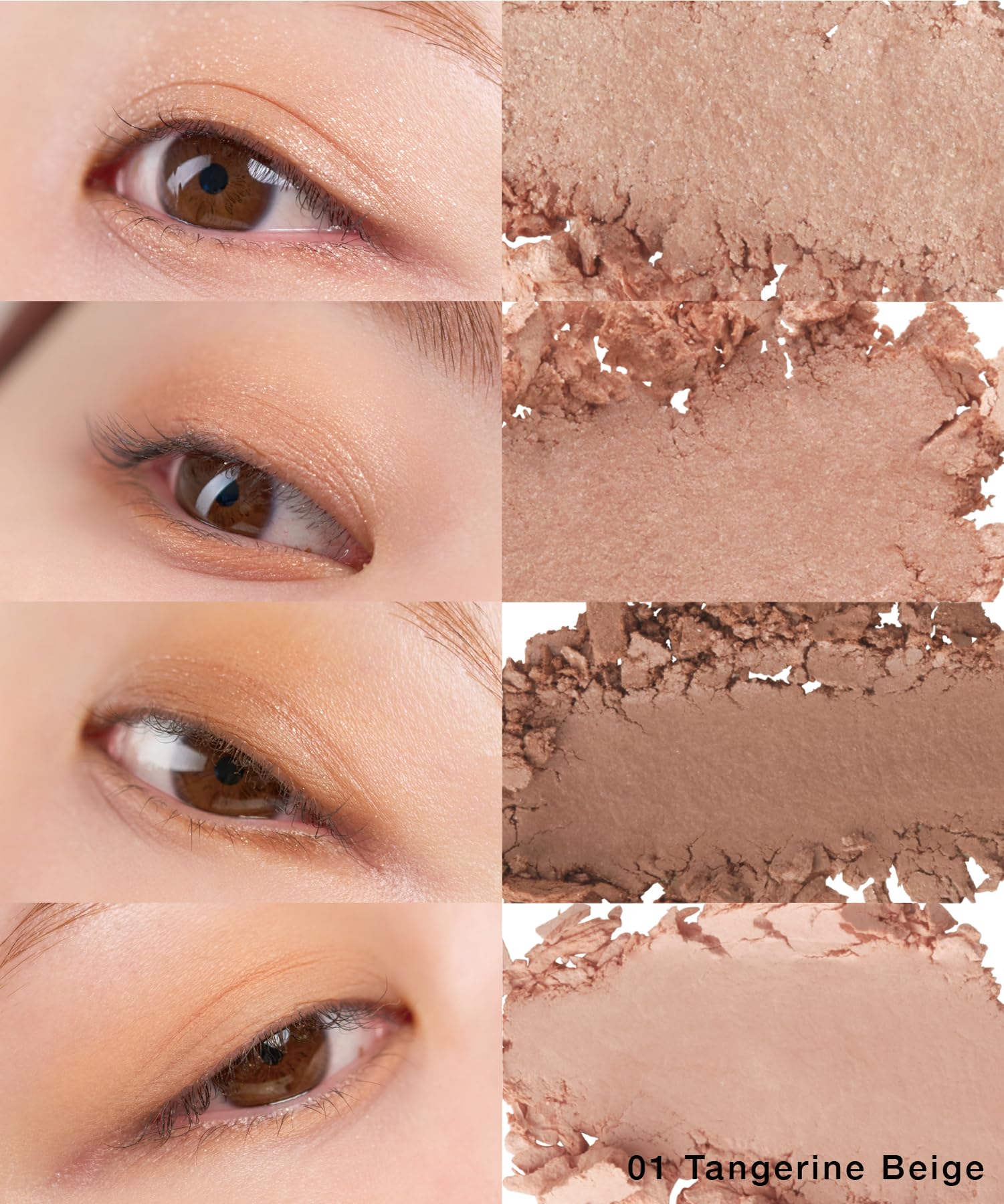 to/one(トーン) ペタル フロート アイパレット 01 Tangerine Beige アイシャドウ アイシャドウパレット オレンジベージュ Summer Collection 2024
