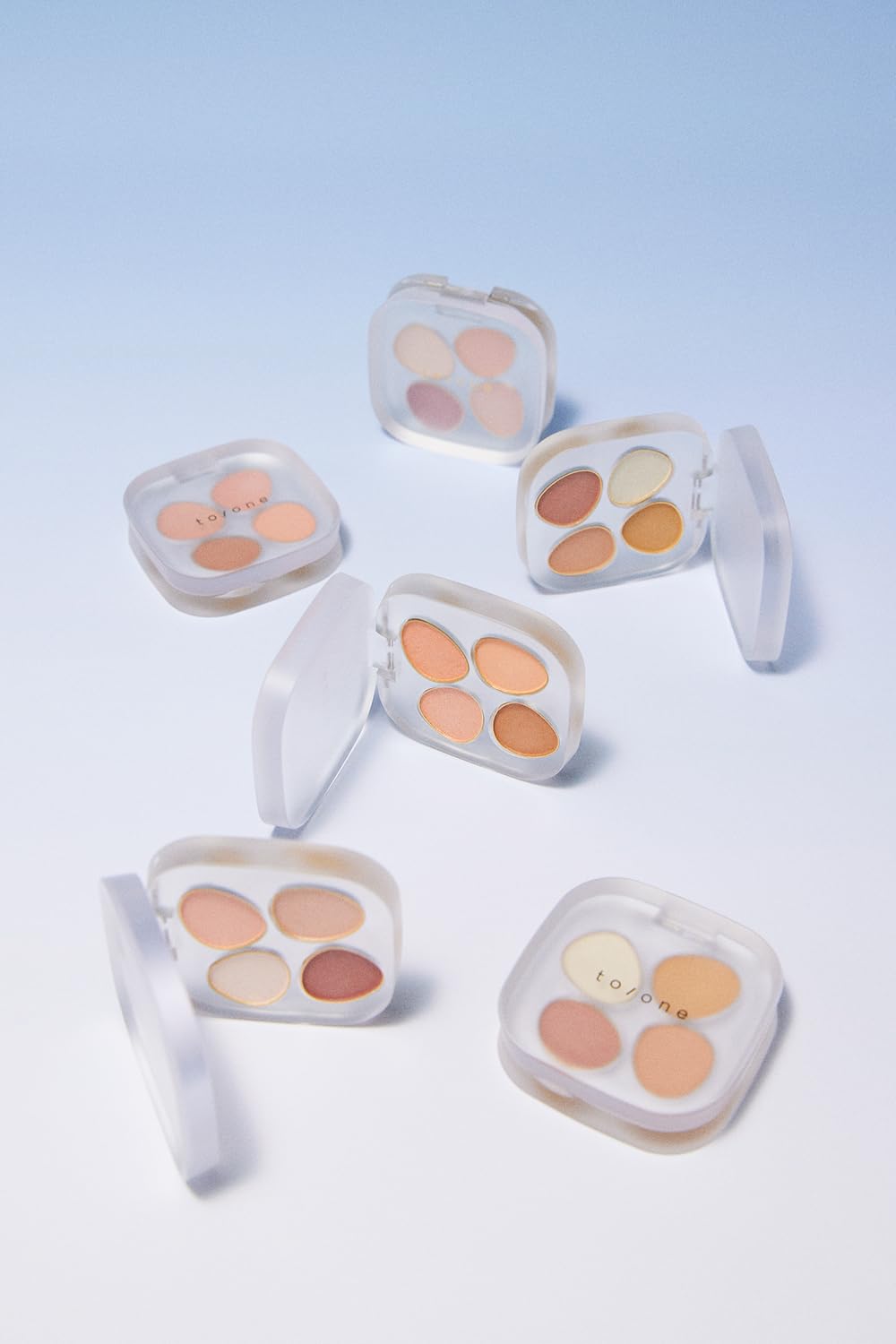 to/one(トーン) ペタル フロート アイパレット 01 Tangerine Beige アイシャドウ アイシャドウパレット オレンジベージュ Summer Collection 2024