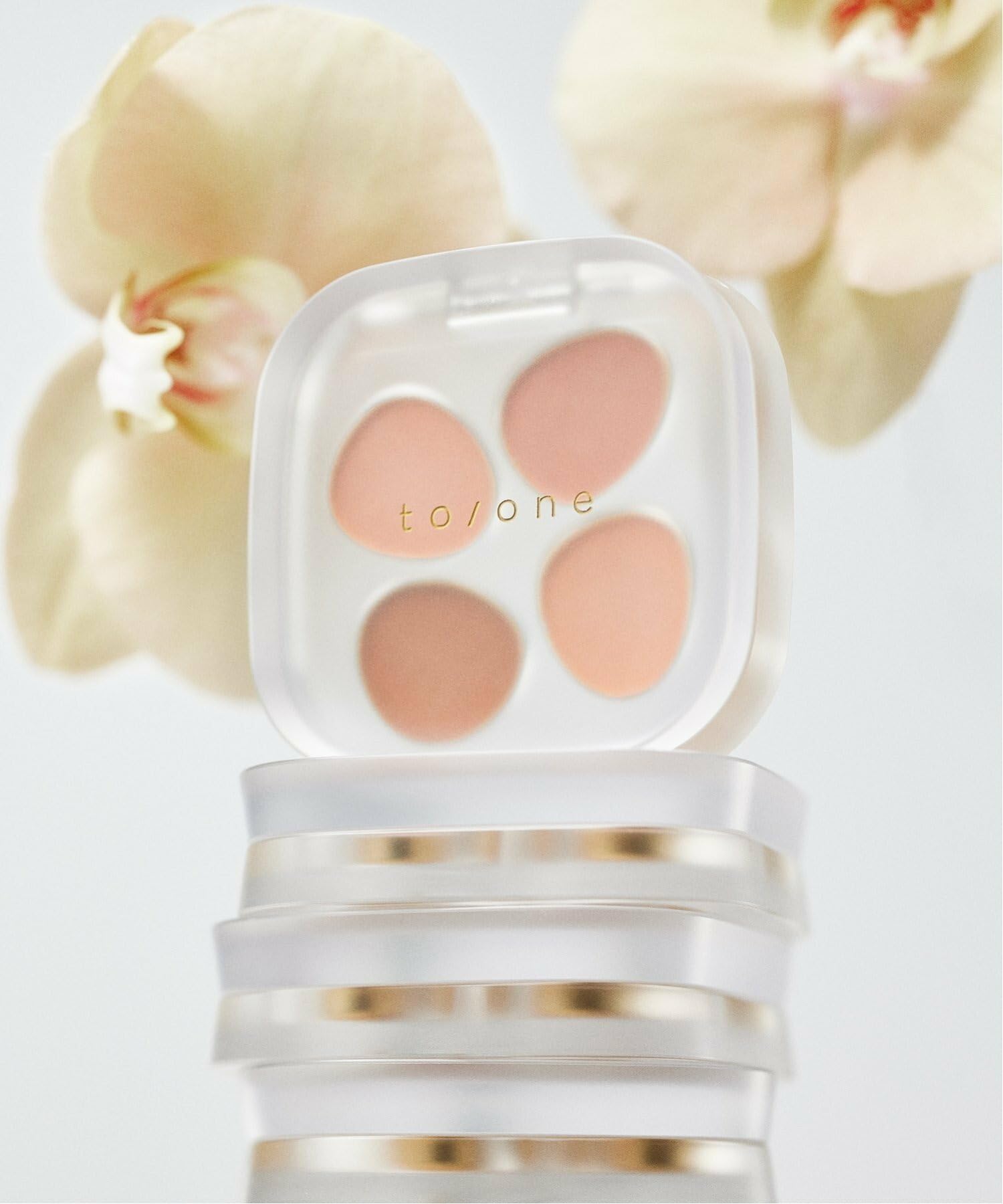 to/one(トーン) ペタル フロート アイパレット 01 Tangerine Beige アイシャドウ アイシャドウパレット オレンジベージュ Summer Collection 2024