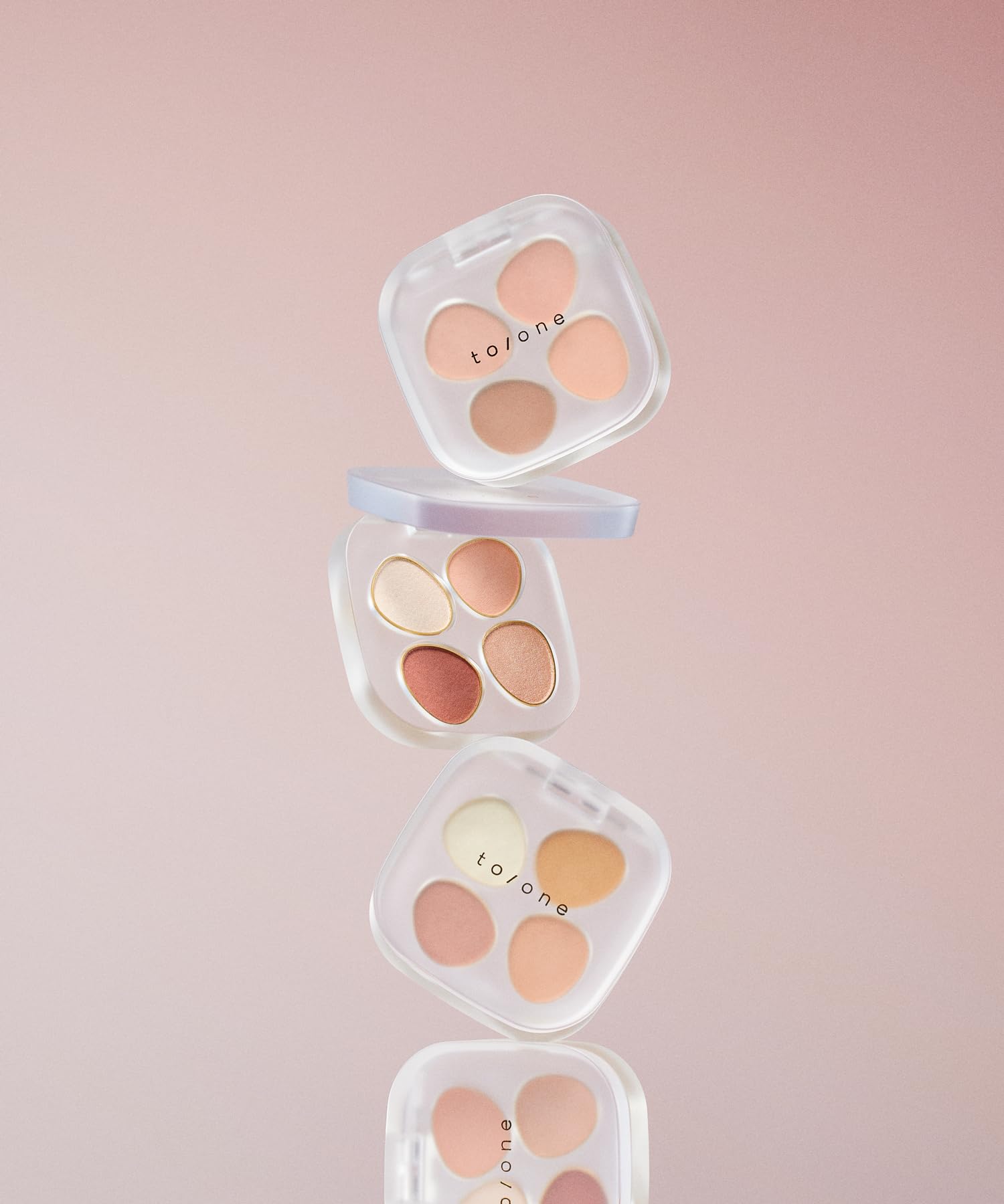 to/one(トーン) ペタル フロート アイパレット 01 Tangerine Beige アイシャドウ アイシャドウパレット オレンジベージュ Summer Collection 2024