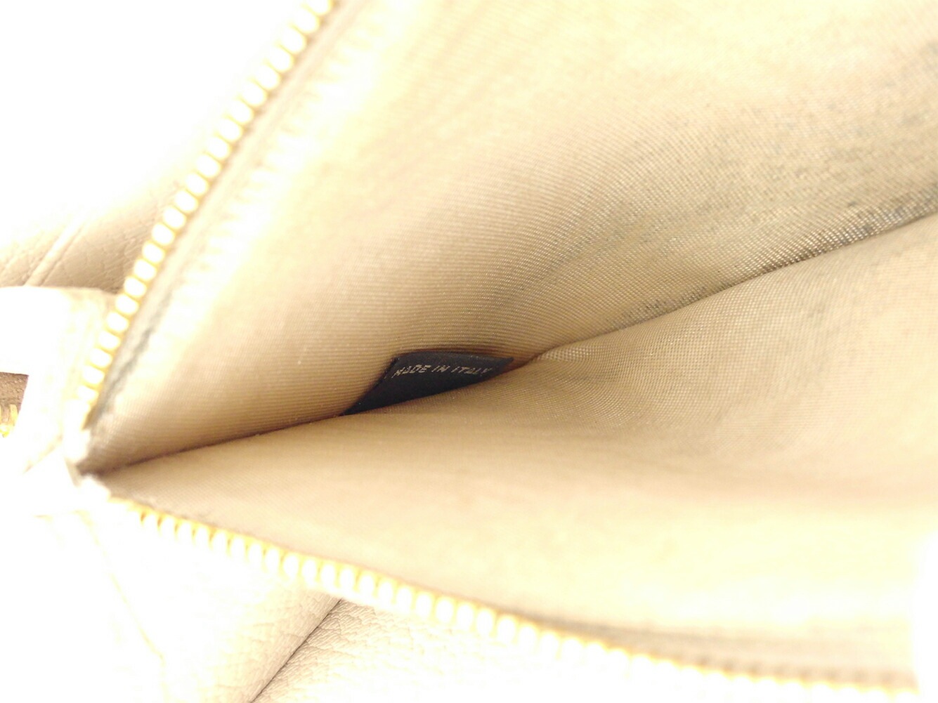 長財布 ラウンドファスナー 財布 リボン レディース ピンク ベージュ ゴールド 中古