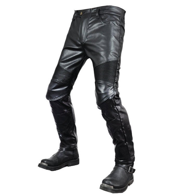 バイクパンツ メンズ 黒 本革パンツ 革パンツ レザーパンツ ワークパンツ ライダースパンツ 真革