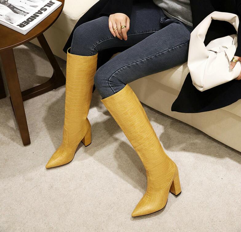 レディースブーツロングブーツエンジニアブーツジョッキーブーツニーハイブーツハイヒールブーツ大きいサイ