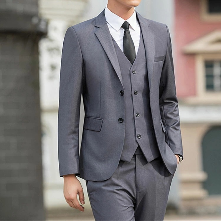 メンズ ビジネススーツ リクルートスーツ 上下セット ベスト シャツ スーツ 就職スーツ メンズスーツ 紳士服 礼服 二つボタン セットアップ ファッション 春 夏 秋 冬 カジュアル 無地 ビジネス