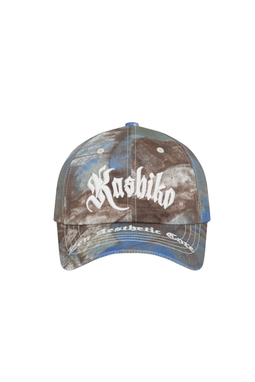 ★送料 関税込★Kashiko★Embroied Ball Cap Marble★ kashiko】Embroied Ball Cap Marble ニット帽