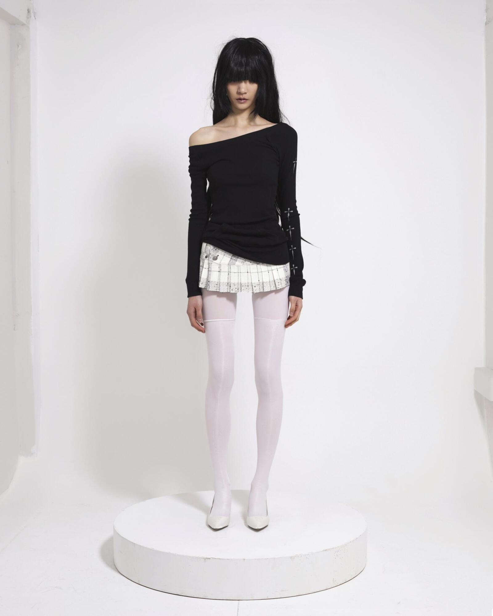 BONNAE Micro mini pleats skirt