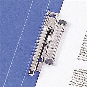 (まとめ) リヒトラブ パンチレスファイル(HEAVY DUTY) A4タテ 160枚収容 背幅25mm 藍 F-367-9 1冊 (×10セット)