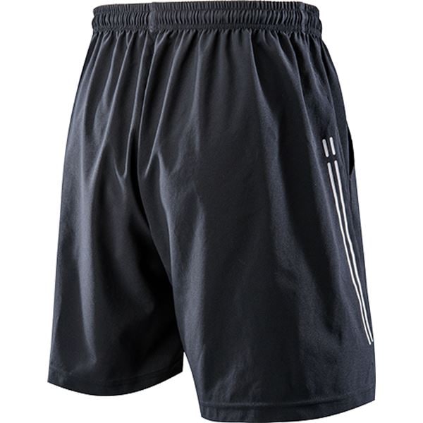 Butterfly（バタフライ） 卓球ゲームパンツ LOGOLINE HALF PANTS ロゴライン・ハーフパンツ 男女兼用 ブラック M