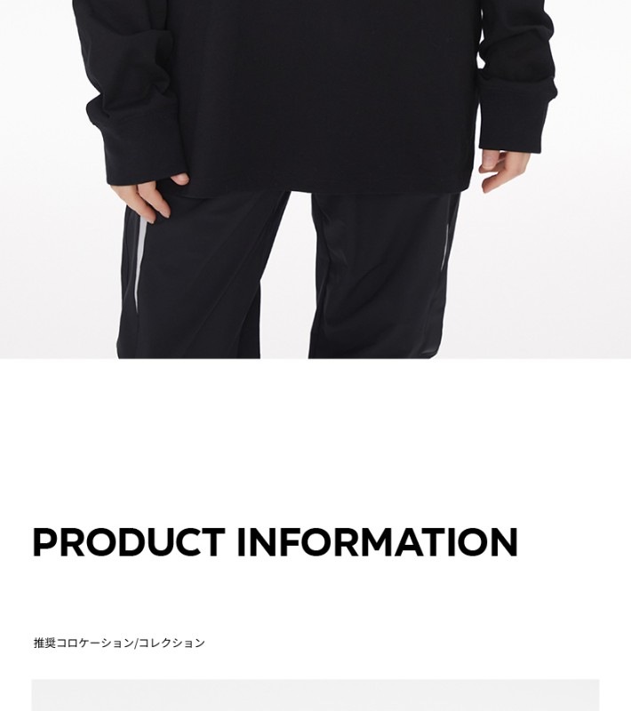 TECH 機能的なスタイルのブラックフェイクツーピースヘビーロングスリーブTシャツレディース通気性ドロップショルダートップ多用途ルーズ TECH 機能的なスタイルのブラックフェイクツーピースヘビーロングスリーブTシャツレディース通気性ドロップショルダートップ多用途ルーズ