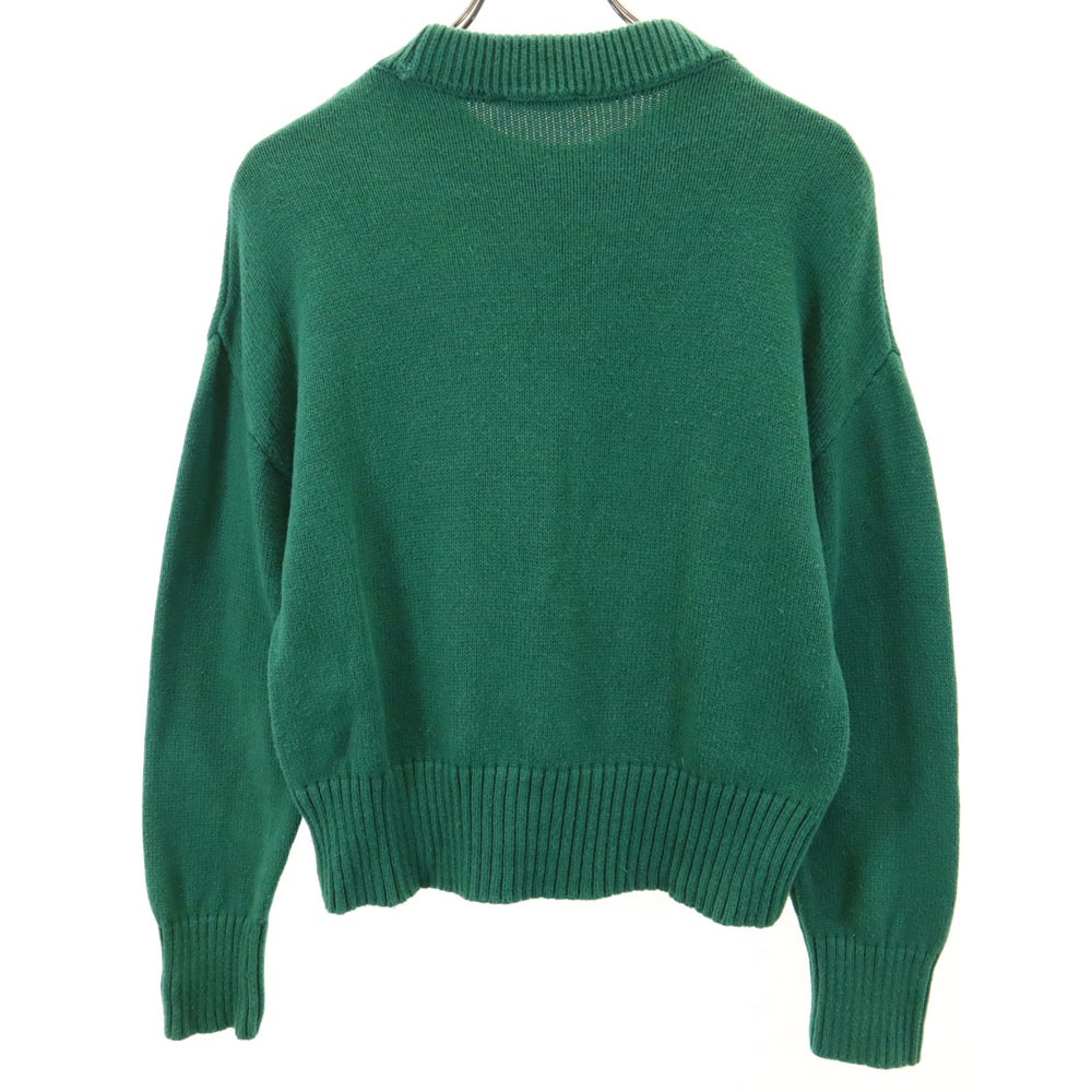 ami - アミ ポルトガル製 長袖 セーター S グリーン ami ニット レディース アミ ポルトガル製 長袖 セーター S グリーン ami ニット
