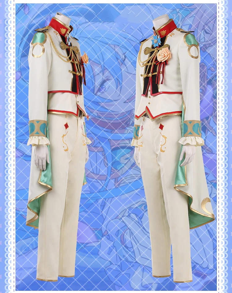Ensemble Stars あんさんぶるスターズ！ 春雷＊謳歌のテンペスト 伏見弓弦 姫宮桃李 日日树涉 天祥院英智 コスプレ衣装 コスチューム 学園祭 イベント 文化祭 仮装 変装