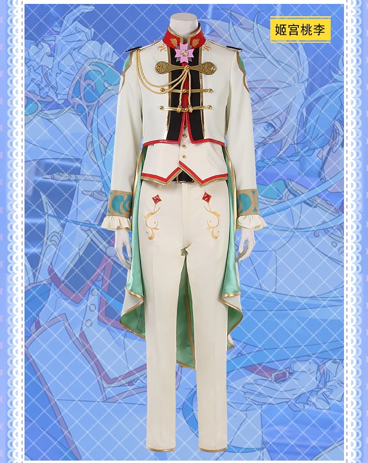 Ensemble Stars あんさんぶるスターズ！ 春雷＊謳歌のテンペスト 伏見弓弦 姫宮桃李 日日树涉 天祥院英智 コスプレ衣装 コスチューム 学園祭 イベント 文化祭 仮装 変装