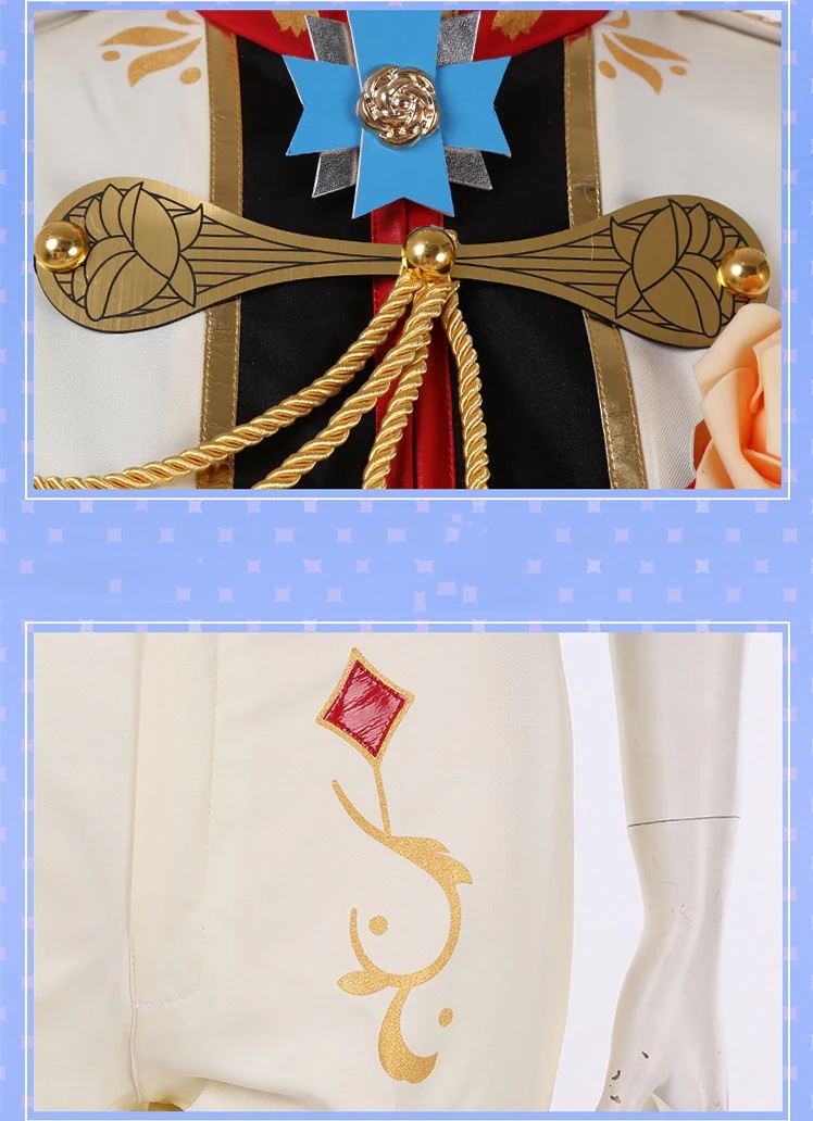 Ensemble Stars あんさんぶるスターズ！ 春雷＊謳歌のテンペスト 伏見弓弦 姫宮桃李 日日树涉 天祥院英智 コスプレ衣装 コスチューム 学園祭 イベント 文化祭 仮装 変装