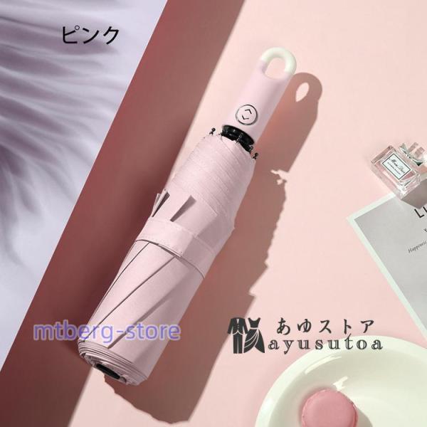 折りたたみ傘 日傘 晴雨兼用 三段式自動開閉コンパクト 傘 UVカット 涼感 ワンタッチ 日よけ 完全遮光 遮熱 撥水 女の子 おしゃれ 軽量紫外線対策梅雨対策折りたたみ傘 日