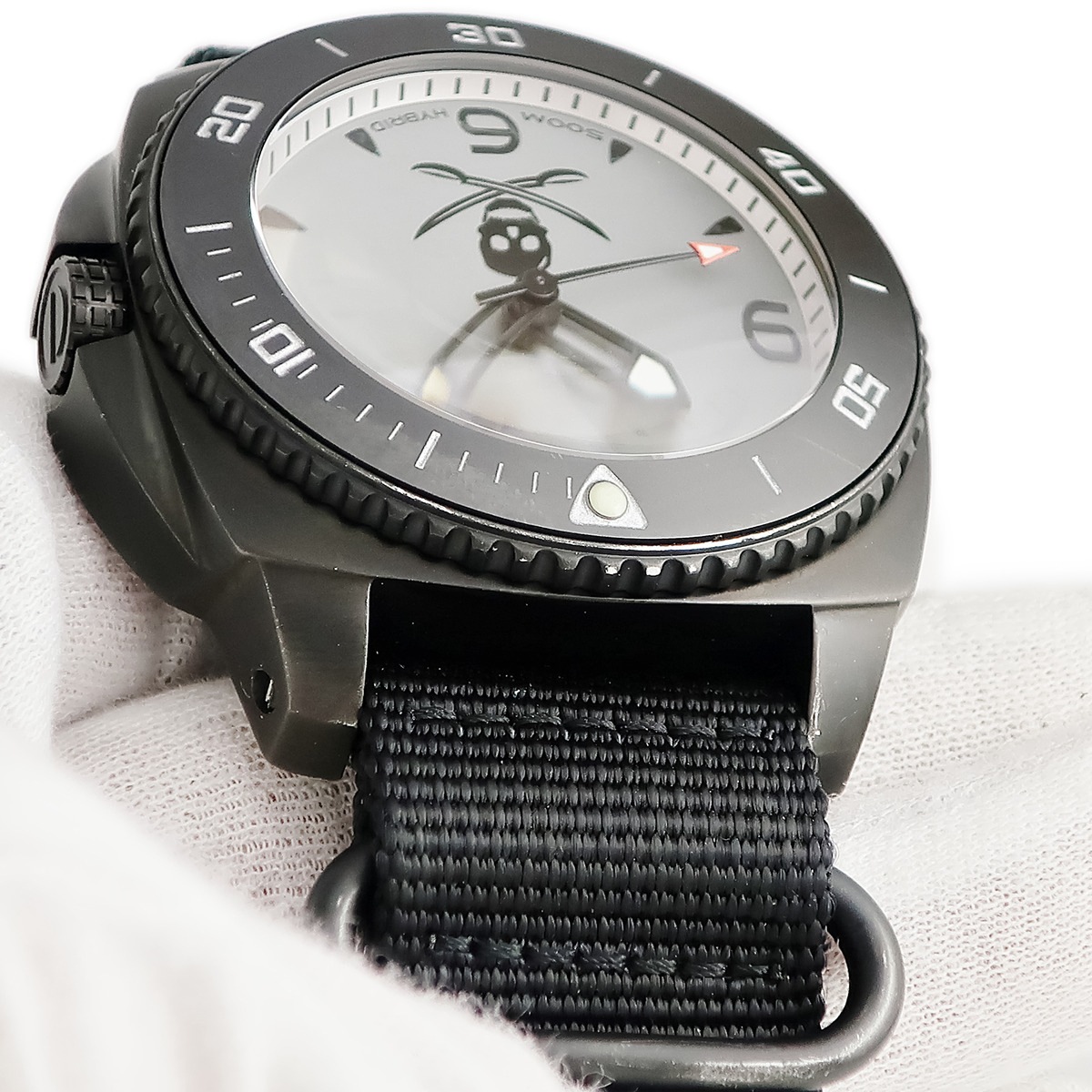 WRX O ハイブリッド パイレーツ シャドウ リミテッド エディション クオーツ メンズ グレー 限定 3年保証 WRX O ハイブリッド パイレーツ シャドウ リミテッド エディション クオーツ メンズ グレー 限定 3年保証