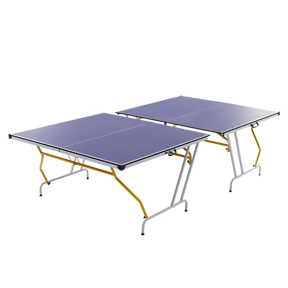 【2枚購入で100円OFF】卓球台 国際規格サイズ セパレート式 簡単組立 専用ネット付 ラケット付 ピンポン球付 折りたたみ 収納でき 自主練