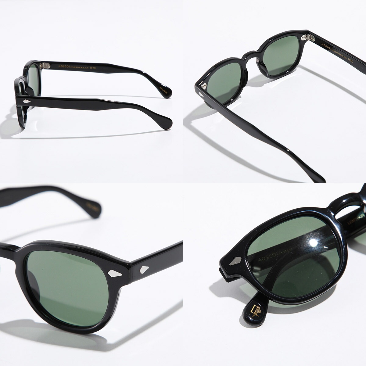MOSCOT サングラス クリアフレーム グリーンレンズ MOSCOT モスコット サングラス クリアフレーム MOSCOT サングラス