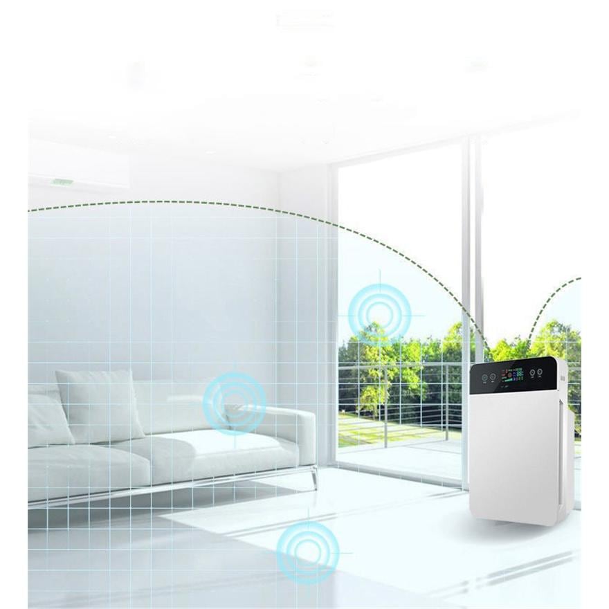 【本日限定激安格】【即納】6重空気清浄機 小型 除湿 花粉対策 ウイルス対策 省エネ カビ取り消臭 uv除菌 ほこり PM2.5 タイマー ３段階切替 リモコン付 家庭用