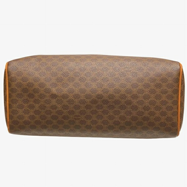 セリーヌ マカダム ブラウン PVC バッグ ハンドバッグ 【中古】 セリーヌ マカダム ブラウン PVC バッグ ハンドバッグ 【中古】