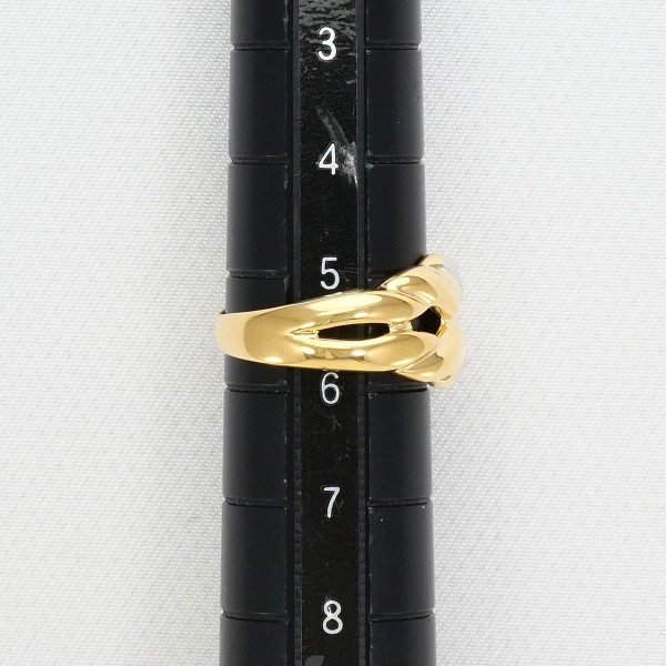 PT900 プラチナ K18YG リング 指輪 5.5号 ダイヤ ジュエリー 中古 PT900 プラチナ K18YG リング 指輪 5.5号 ダイヤ ジュエリー 中古