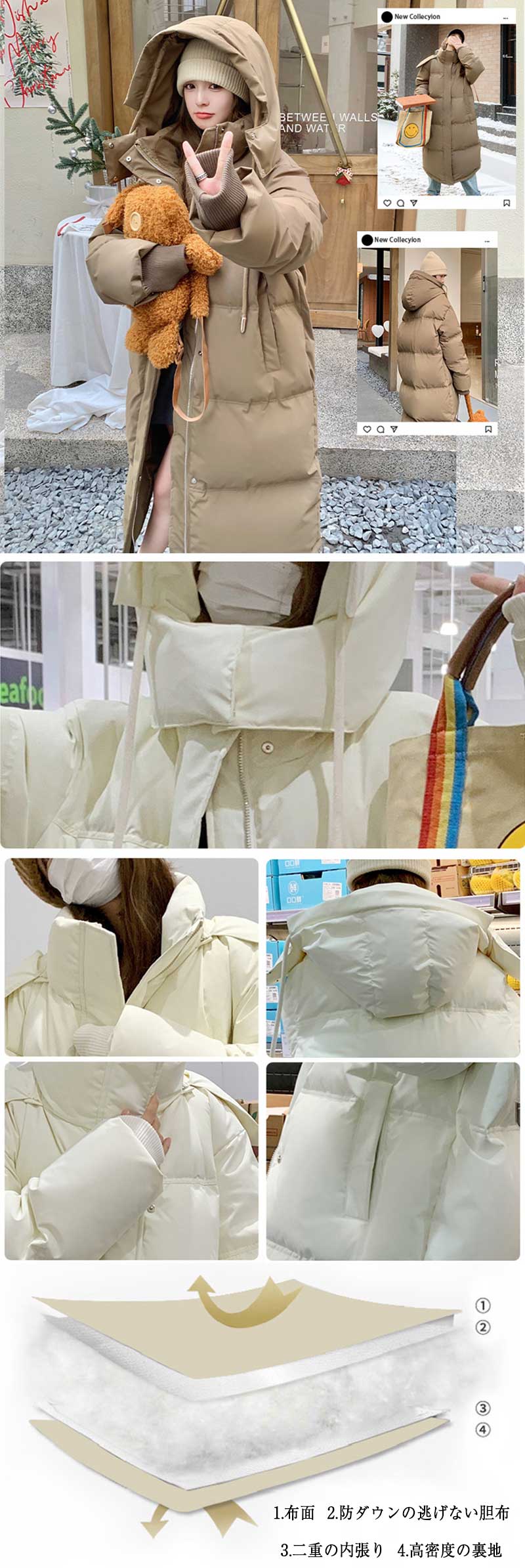 コート ダウンコート レディース 中綿 コート 大きいサイズ ダウンジャケット 冬 中綿コートカジュアル ロング丈 軽い 暖かい アウター カジュアル 可愛い 大人 着痩せ 20代30代40代 コート ダウンコート レディース 中綿 コート 大きいサイズ ダウンジャケット 冬 中綿コートカジュアル ロング丈 軽い 暖かい アウター カジュアル 可愛い 大人 着痩せ 20代30代40代