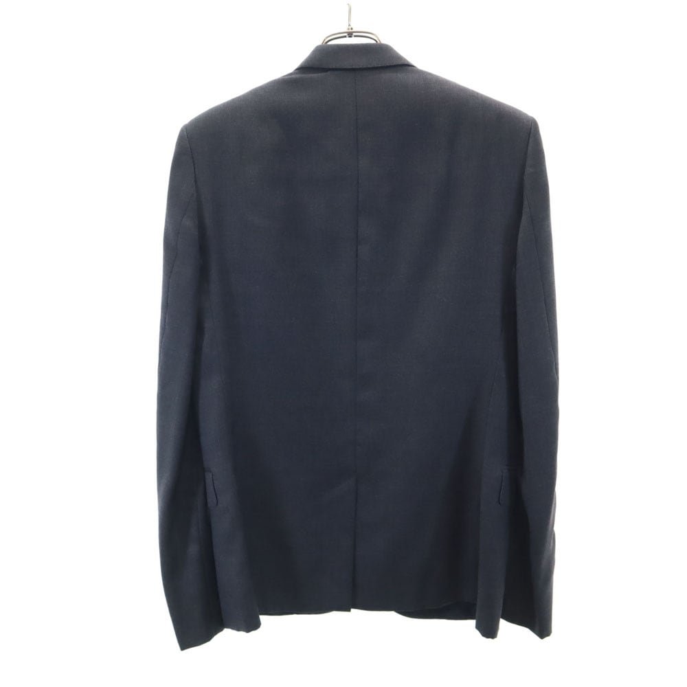 SAINT LAURENT サンローラン 2012年 イタリア製 サマーウール テーラードジャケット 46 グレー メンズ 古着 SAINT LAURENT サンローラン 2012年 イタリア製 サマーウール テーラードジャケット 46 グレー メンズ 古着