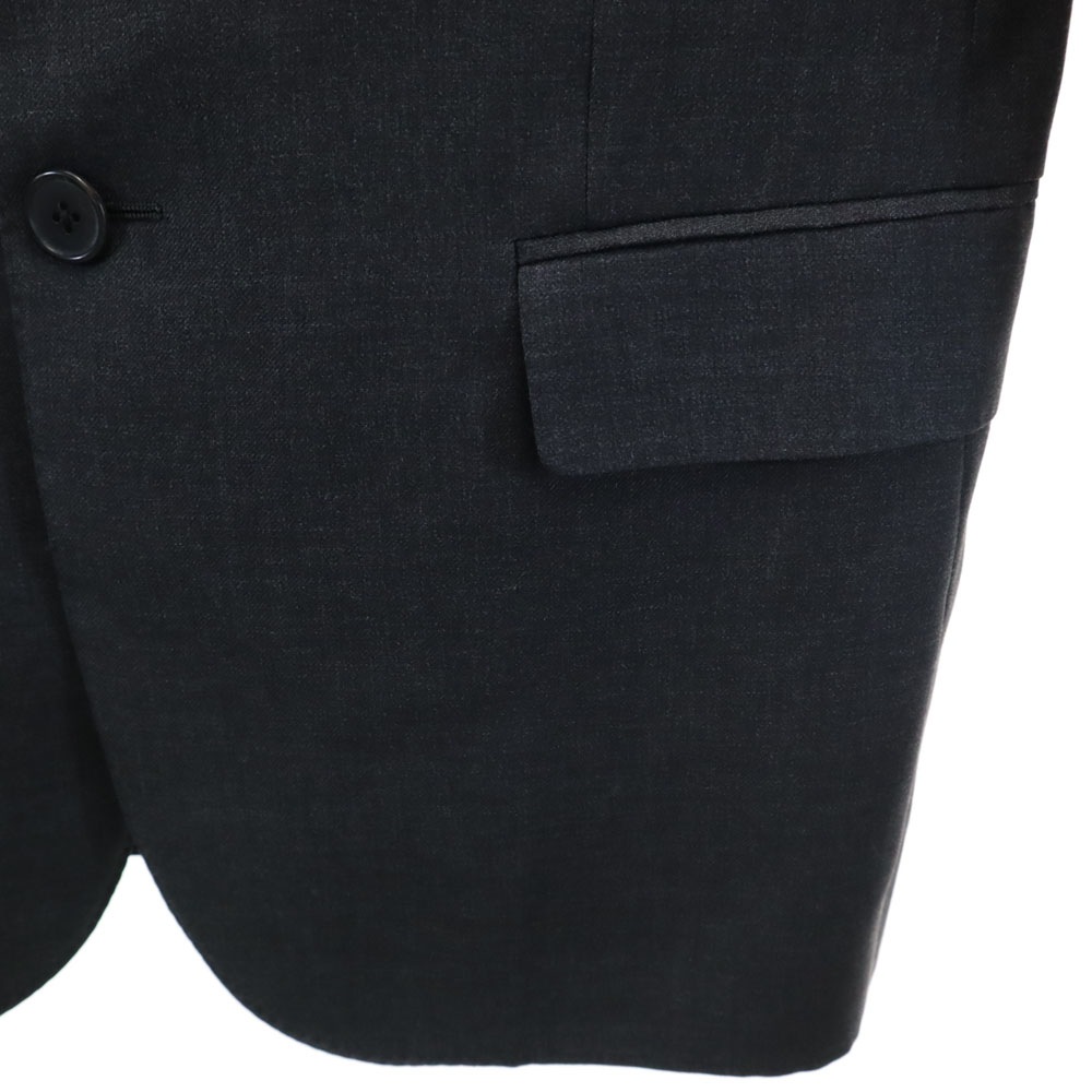 SAINT LAURENT サンローラン 2012年 イタリア製 サマーウール テーラードジャケット 46 グレー メンズ 古着 SAINT LAURENT サンローラン 2012年 イタリア製 サマーウール テーラードジャケット 46 グレー メンズ 古着