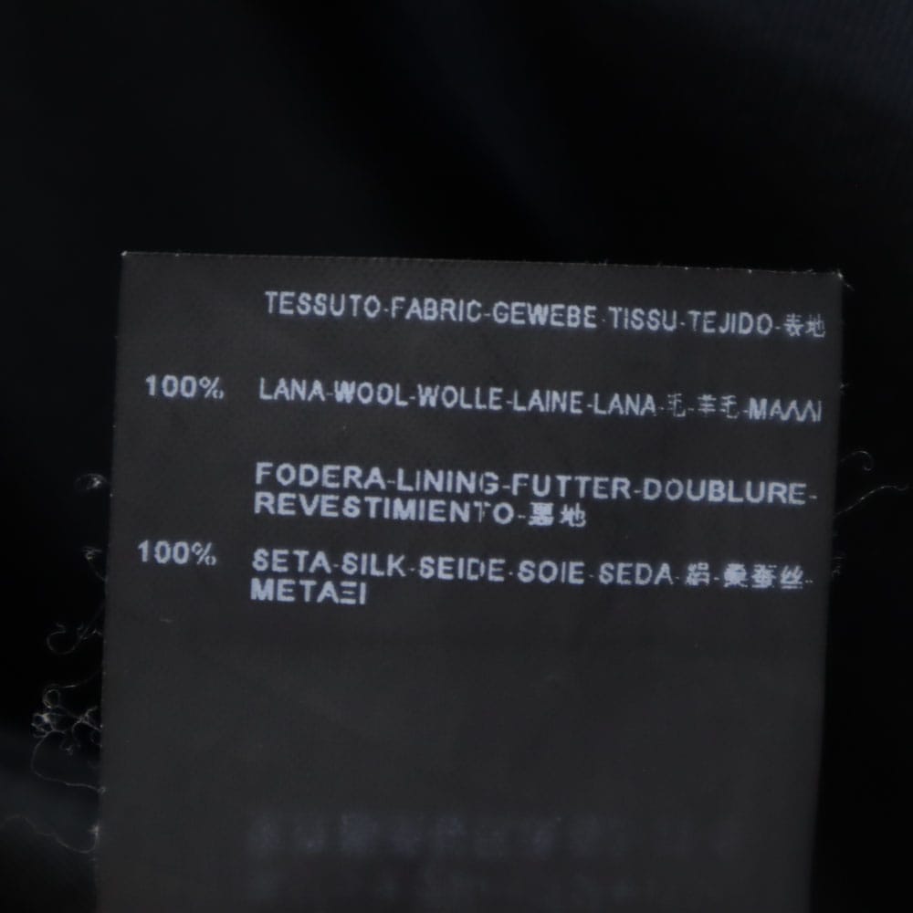 SAINT LAURENT サンローラン 2012年 イタリア製 サマーウール テーラードジャケット 46 グレー メンズ 古着 SAINT LAURENT サンローラン 2012年 イタリア製 サマーウール テーラードジャケット 46 グレー メンズ 古着