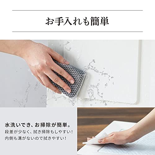 アイリスオーヤマ(IRIS OHYAMA) 犬 トイレ スクエアドッグトレー 挟むだけ マグネット ワイド ベージュ 水洗い可