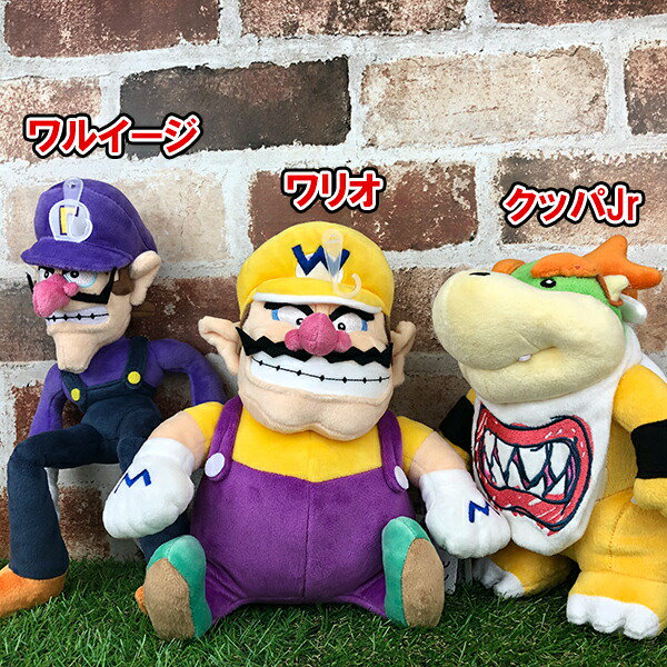 Qoo10] スーパーマリオ ぬいぐるみ (S) (ワ
