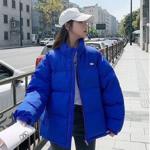 Qoo10] 中綿 韓国風フェイクダウンジャケットボリ