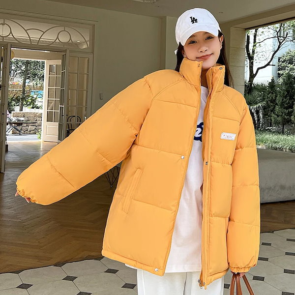 Qoo10] 中綿 韓国風フェイクダウンジャケットボリ