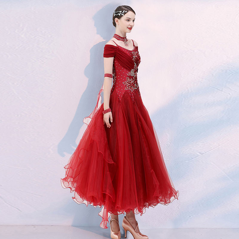 モダンドレス 社交ダンス衣装 ダンスウェア レディース パープル ワイン赤 ブルー モダンダンス 団体ウエア 演奏会ドレス 水色 ロングドレス オフショルダー キャミドレス 花柄 フレア フリル 可愛 モダンドレス 社交ダンス衣装 ダンスウェア レディース パープル ワイン赤 ブルー モダンダンス 団体ウエア 演奏会ドレス 水色 ロングドレス オフショルダー キャミドレス 花柄 フレア フリル 可愛