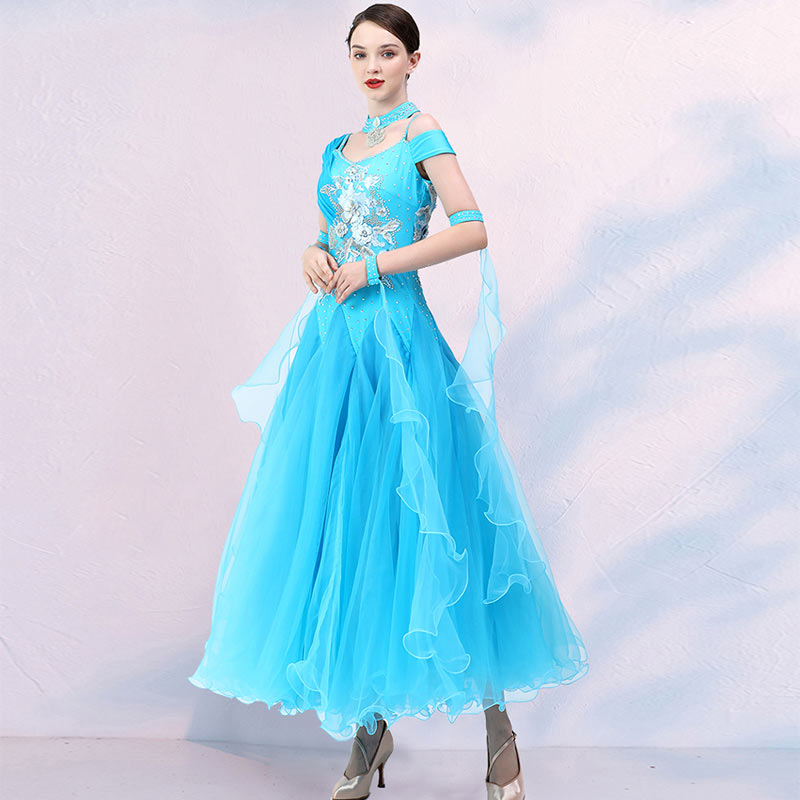 モダンドレス 社交ダンス衣装 ダンスウェア レディース パープル ワイン赤 ブルー モダンダンス 団体ウエア 演奏会ドレス 水色 ロングドレス オフショルダー キャミドレス 花柄 フレア フリル 可愛 モダンドレス 社交ダンス衣装 ダンスウェア レディース パープル ワイン赤 ブルー モダンダンス 団体ウエア 演奏会ドレス 水色 ロングドレス オフショルダー キャミドレス 花柄 フレア フリル 可愛