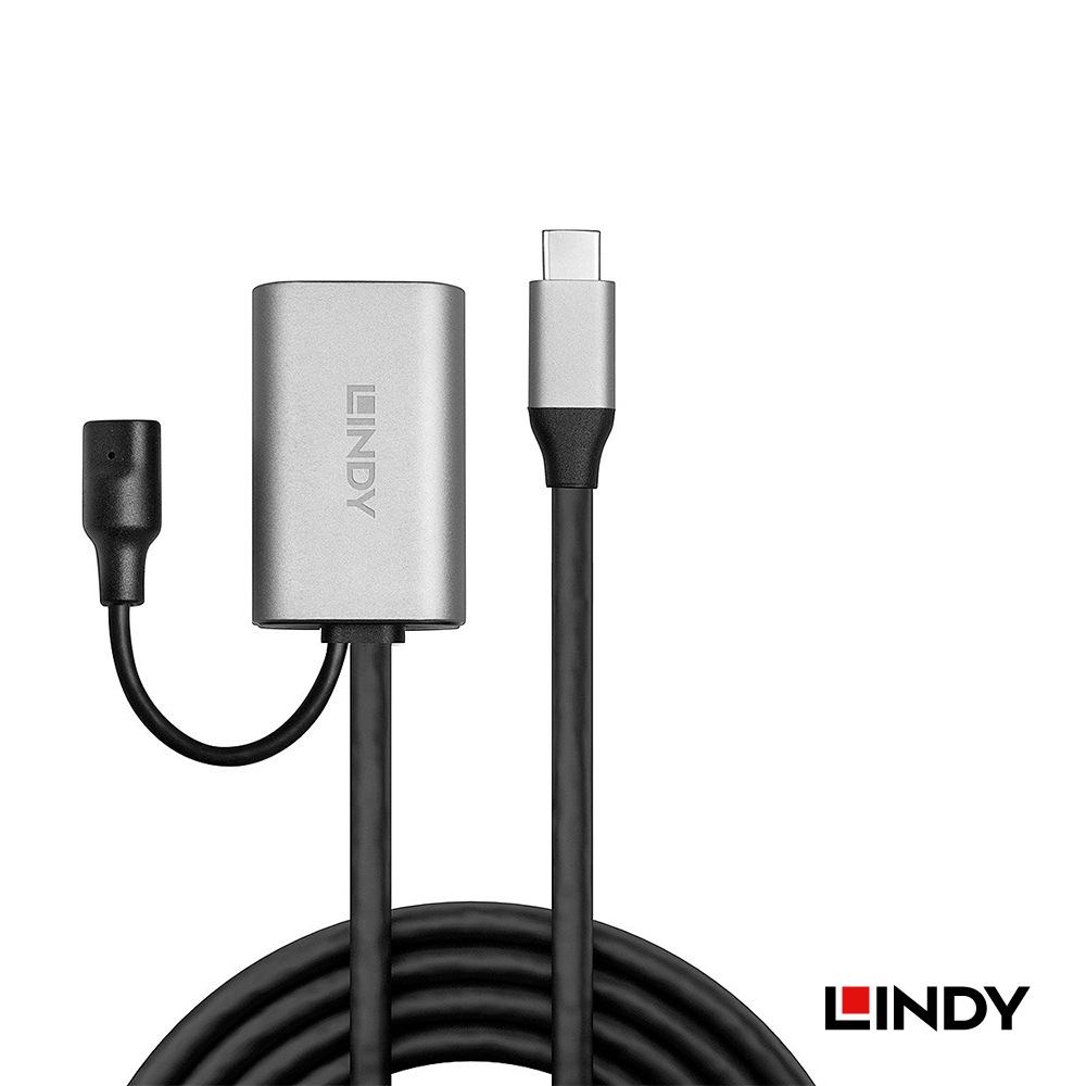 【43270】 LINDY 5m USB3.1 Type-C to Type-Aアクティブエクステンション ケーブル Thunderbolt 3互換 【43270】 LINDY 5m USB3.1 Type-C to Type-Aアクティブエクステンション ケーブル Thunderbolt 3互換