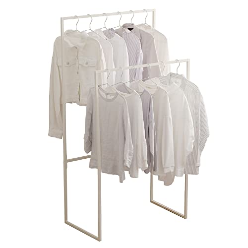 アイリスオーヤマ ハンガーラック スタイル物干し角型 ホワイト ダブル幅80cm まるでセレクトショ アイリスオーヤマ ハンガーラック スタイル物干し角型 ホワイト ダブル幅80cm まるでセレクトショ